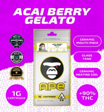 Acai Berry Gelato Sauce Cartridge