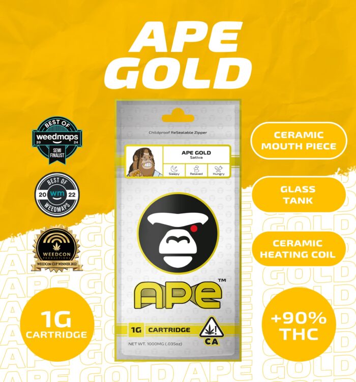 Ape Gold Cartridge 1g