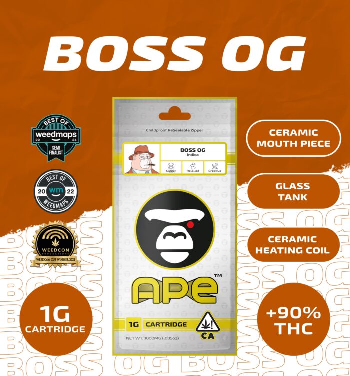 Boss OG -Cartridge -1g Ape