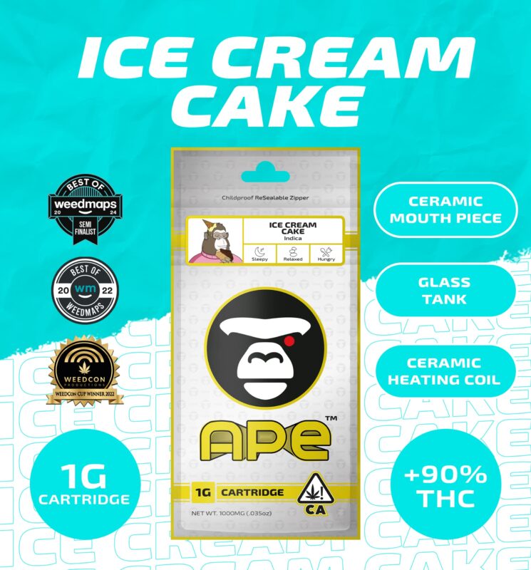 ice cream cake vape juice Doozy Temptations Ice Cream Cake 100ml Shortfill main image 1