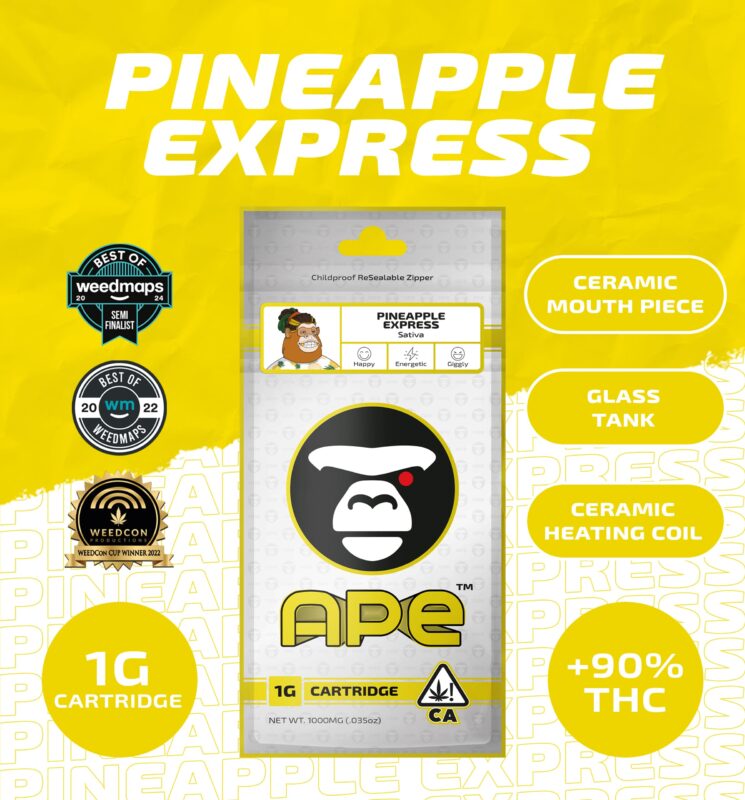 Pineapple Express 1g Cartridge Ape