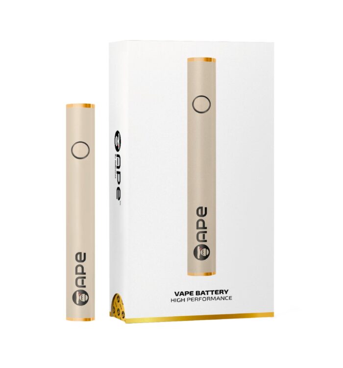 APE Vape Battery for THC Cartridge (White)