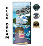 Disposable vape with the popular Blue Dream strain, offering a balanced flavor profile of sweet berries and earthy undertones. Known for its smooth, uplifting effects, perfect for daytime use