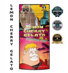 Disposable vape with a delicious Lemon Cherry Gelato flavor