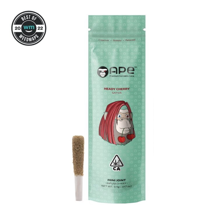 APE Mini joints infused Heady Cherry