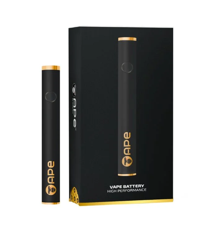 APE Vape Battery for Weed Cartridge (Black)