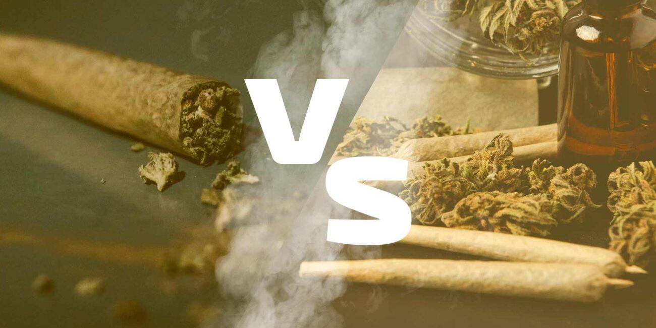 Blunt vs joint