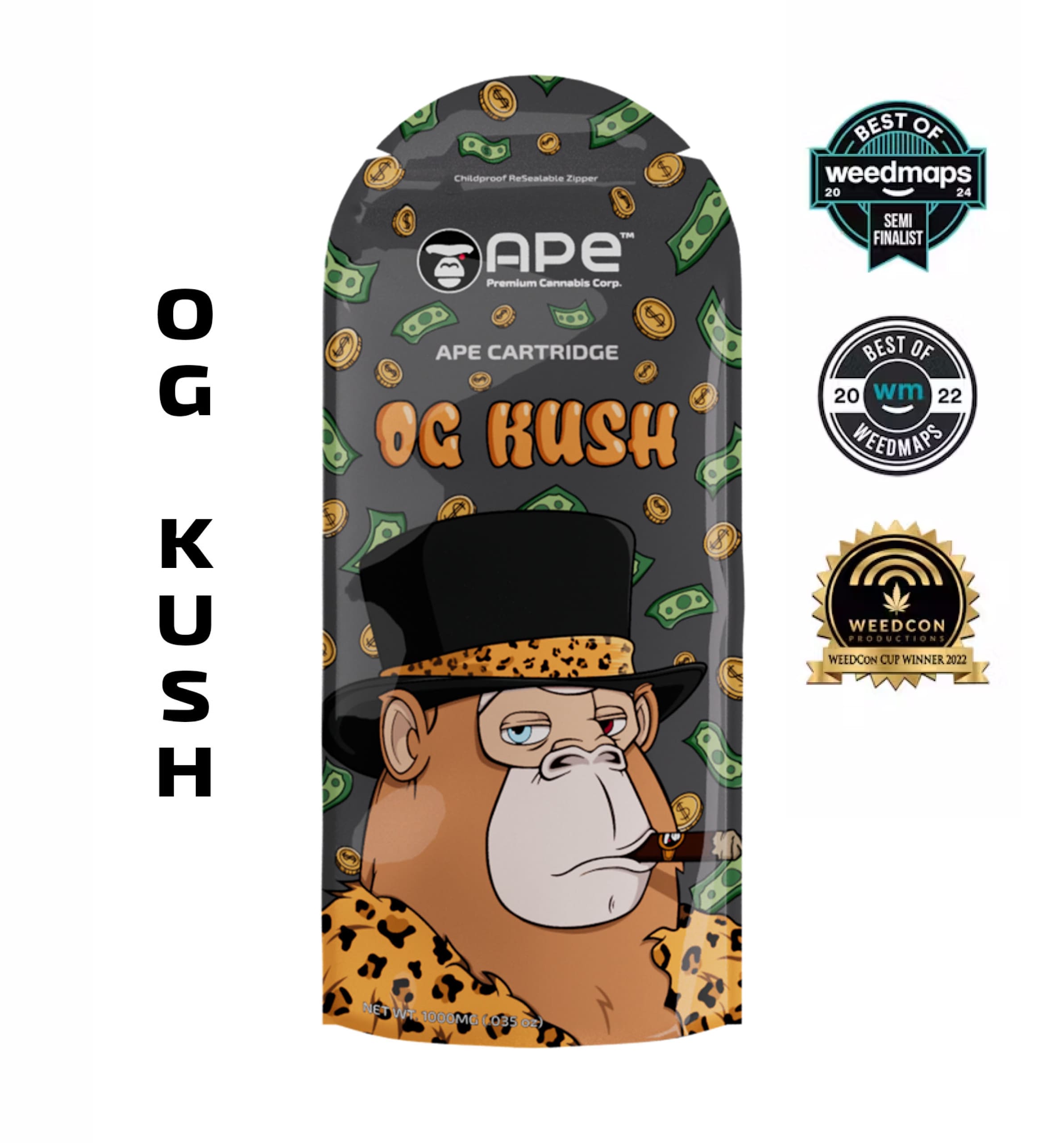 OG KUSH — Sauce Cart (1000mg)