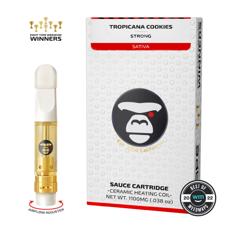 TROPICANA COOKIES — Sauce Cart (1000mg) APE Premium Cannabis