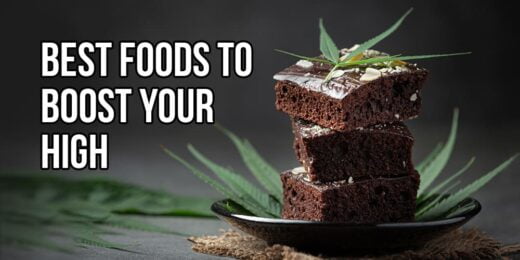 foods and the lettering