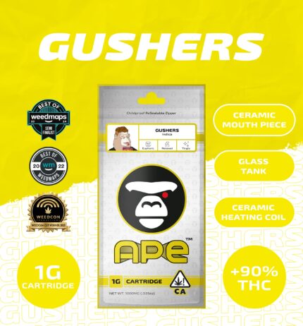 Gushers Cartridge 1g Ape