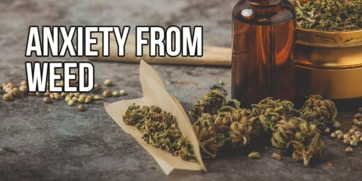 anxiety from weed