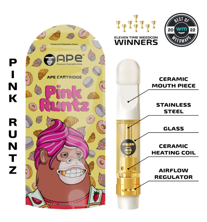 Pink Runtz [hybrid] — Sauce Cartridge (1000mg)
