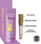 Monster Cookies [Indica] — Mini joint infused+kief (0.5g)