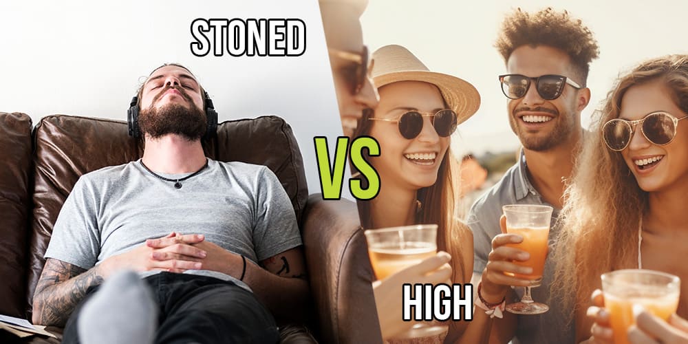 The Difference Between Stoned and High