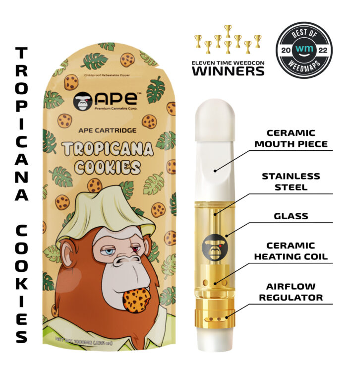 TROPICANA COOKIES — Sauce Cart (1000mg)