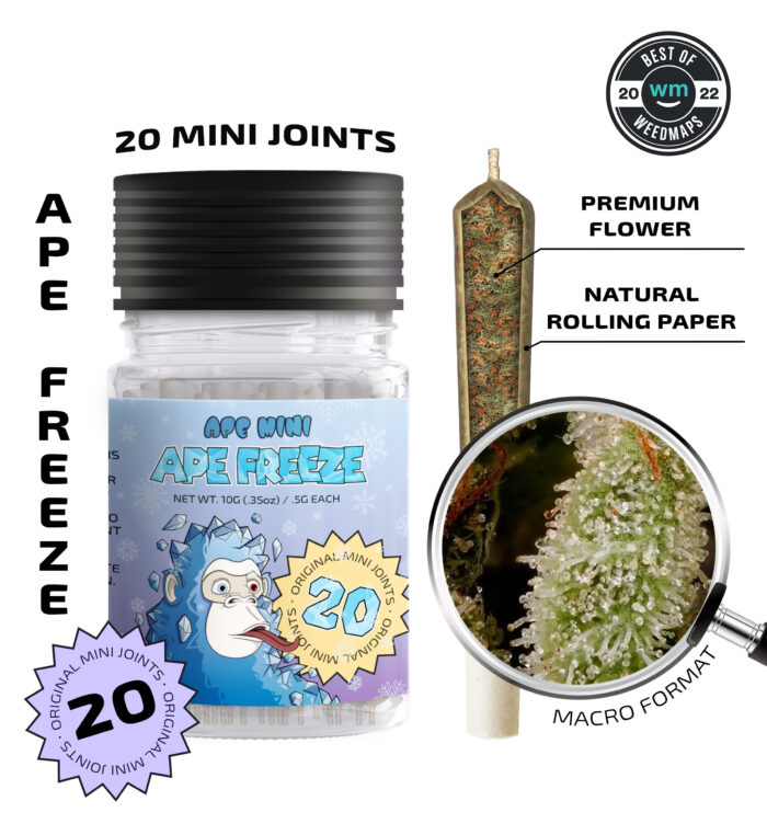 Ape Freeze — 20 original mini joints (10g | 0.5g each)