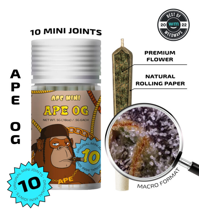 Ape OG — 10 original mini joints (5g | 0.5g each)