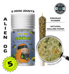 ALIEN OG — 5 original mini joints (2.5g | 0.5g each)