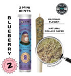 Blueberry — 2 original mini joints (1g | 0.5g each)
