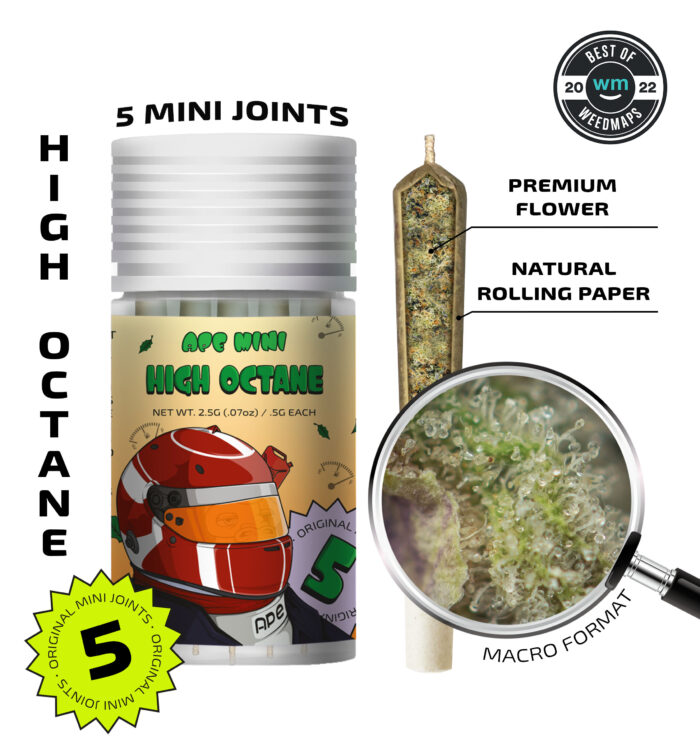 High Octane — 5 original mini joints (2.5g | 0.5g each)