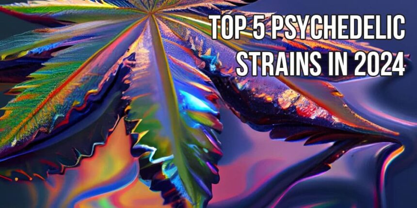 Top 5 Psychedelic Strains In 2024 APE Premium Cannabis   Top 5 Psychedelic Strains In 2024 6 860x430 