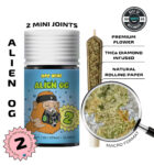Alien OG (Indica) — 2 Mini joint infused (1g | 0.5g each)