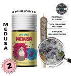 Medusa (Sativa Dominant) — 2 Mini joint infused (1g | 0.5g each)