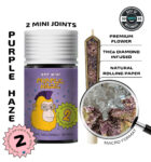 Purple Haze (Sativa) — 2 Mini joint infused (1g | 0.5g each)