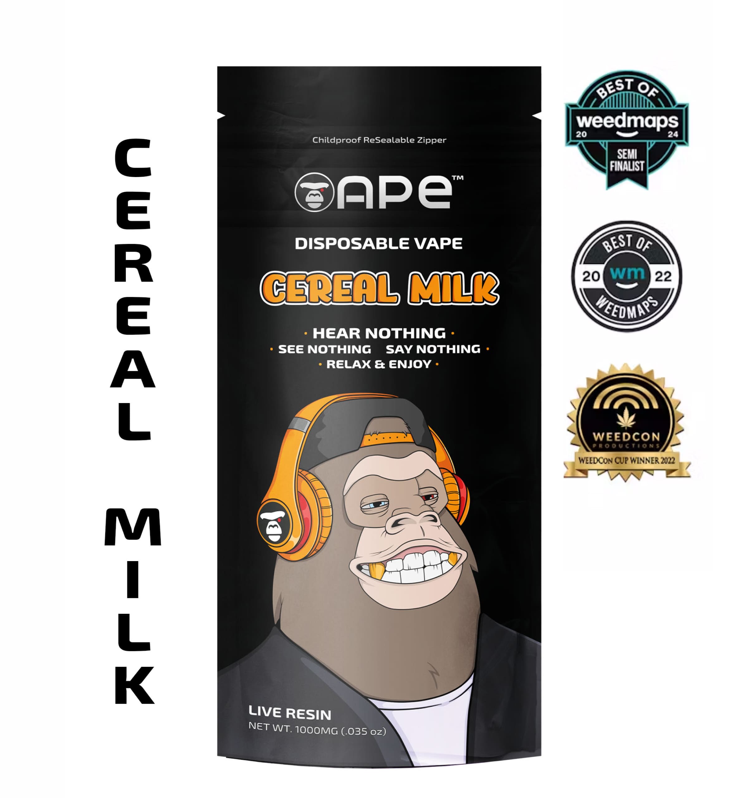 elf bar vape uk Ayrloom - Cereal Milk - Disposable Vape - 2g - 2g by Ayrloom main image 1