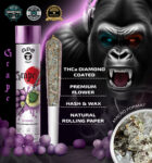 Grape – Joint THCa Live Resin Infused and THCa Diamond Coated (1g )