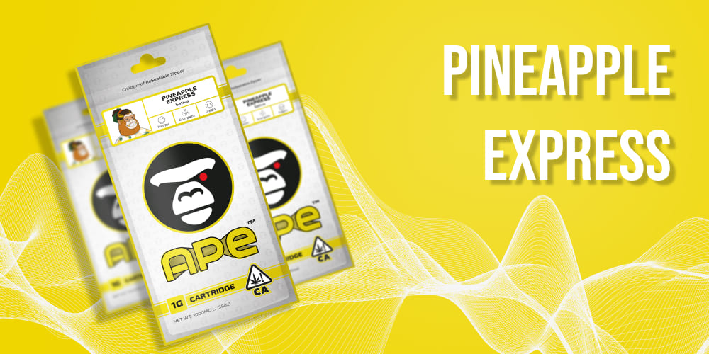 Pineapple Express: Everything About the Legendary Hybrid and Sauce Cartridge Pineapple Express 1g Cartridge