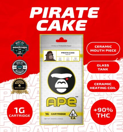 Pirate Cake Cartridge 1g Ape