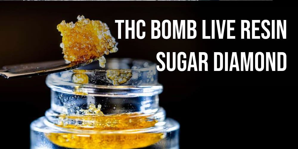 THC Bomb Live Resin Sugar Diamonds