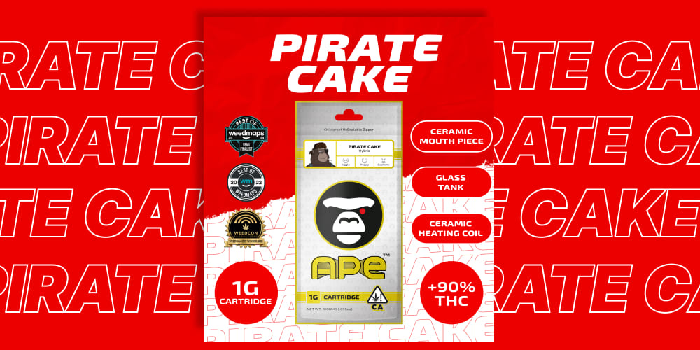 A user enjoying the Pirate Cake Sauce Cartridge.