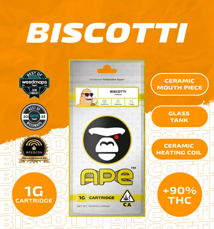 Biscotti Cartridge Ape 1g 