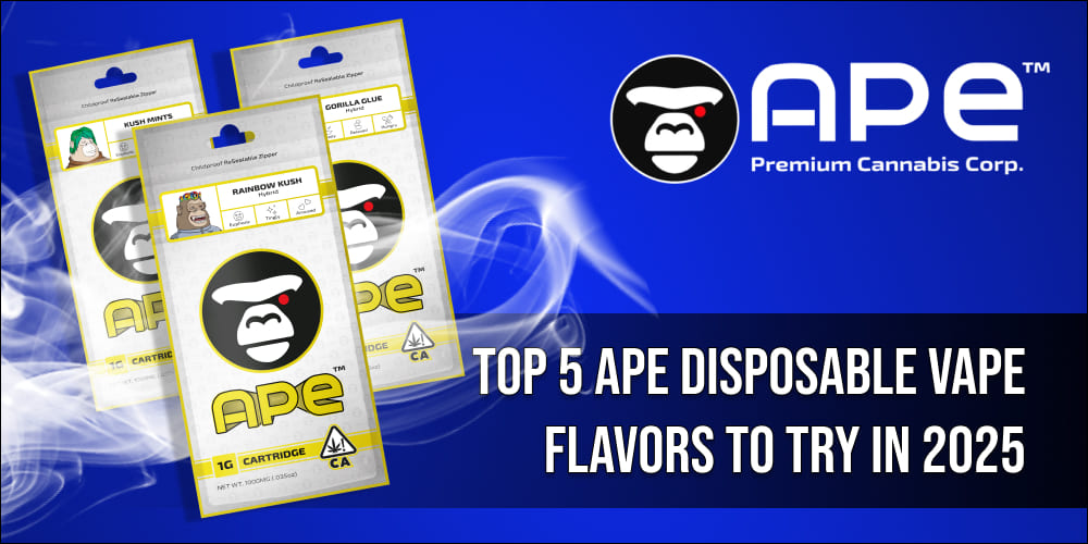 TOP 5 APE Disposable Vape Flavors to Try in 2025