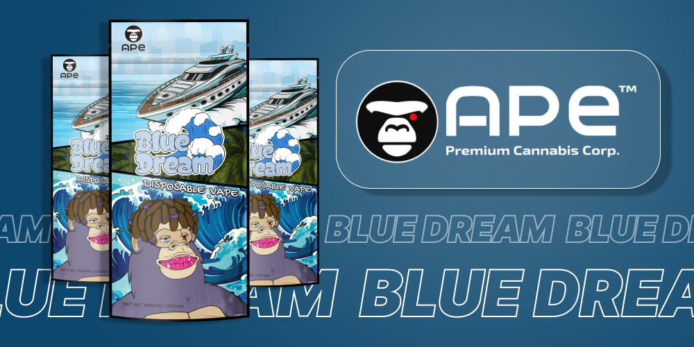 Blue Dream Disposable Vape 1g Hybrid