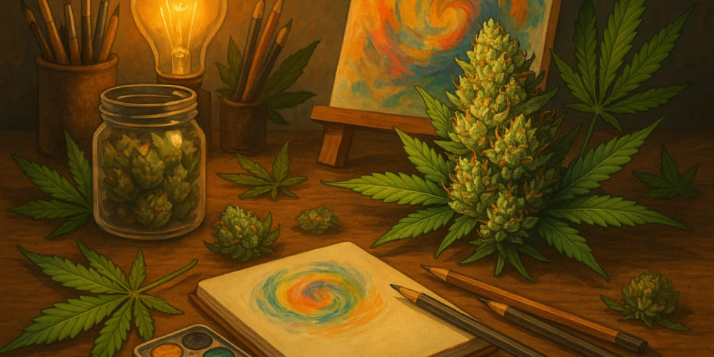 best weed for creative work
