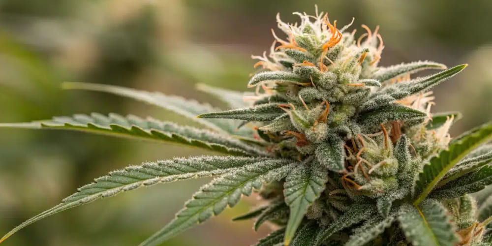 Gelonade Weed Strain Ground Gelonade weed strain cannabis ready for vaping or rolling