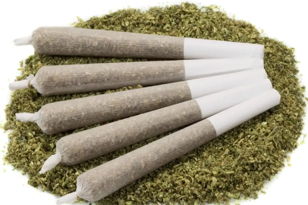 Ape Premium Pre-rolls: Smooth, Strong, and Stylish Box of Ape Premium Pre-rolls with dried cannabis buds