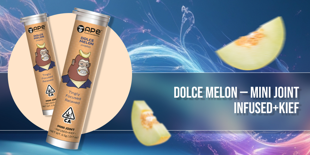 Dolce Melon — Mini joint infused+kief Dolce Melon — Mini joint infused+kief