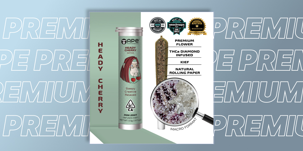 Heady Cherry — Mini Joint Infused + Kief (0.5g) Purple Kraken — Mini Joint Infused + Kief (0.5g)