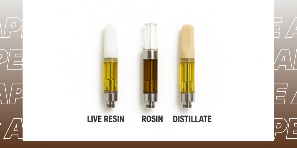 Live Resin vs. Rosin vs. Distillate