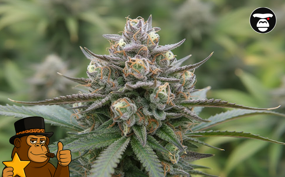 Best Weed Strains In Santa Cruz Four premium cannabis buds in a clear zip-lock baggie for Santa Cruz delivery services.