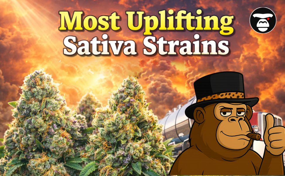 Vibrant, thin-leafed Durban Poison bud representing pure African landrace genetics.