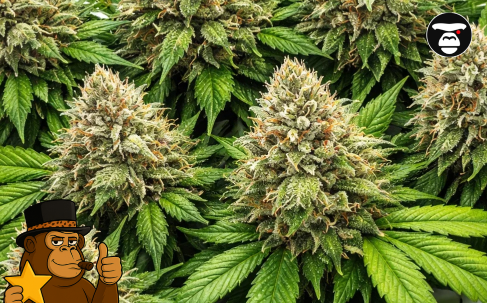 Best Weed Strains In Van Nuys Macro shot of a cannabis leaf shimmering with thousands of tiny, clear resin-rich trichomes.