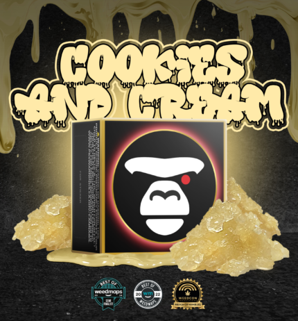 COOKIES AND CREAM — live resin sugar diamonds (1000mg)