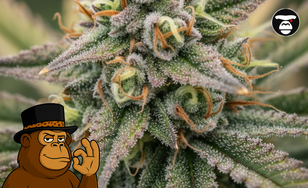 A macro shot of a crystalline cannabis concentrate known as live resin sauce.