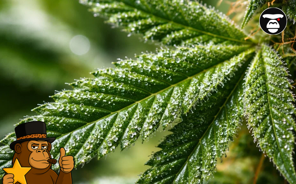 A collection of fine, light-colored cannabis kief and small flower particles, showcasing concentrated trichome heads.